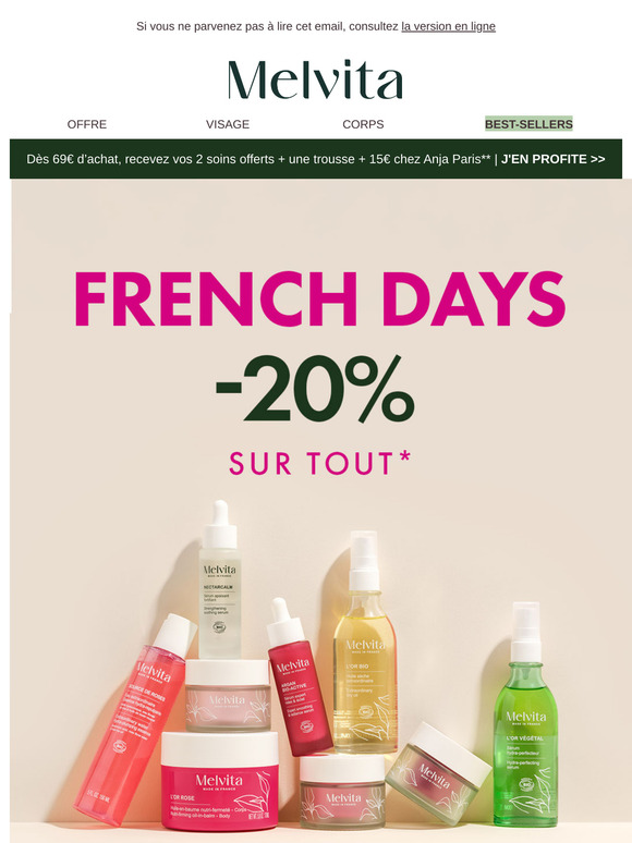 Les French Days sont là ! ✨