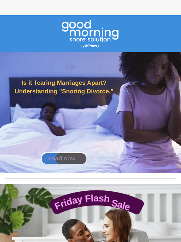 The Snoring Epidemic: Understanding "Snoring Divorce."