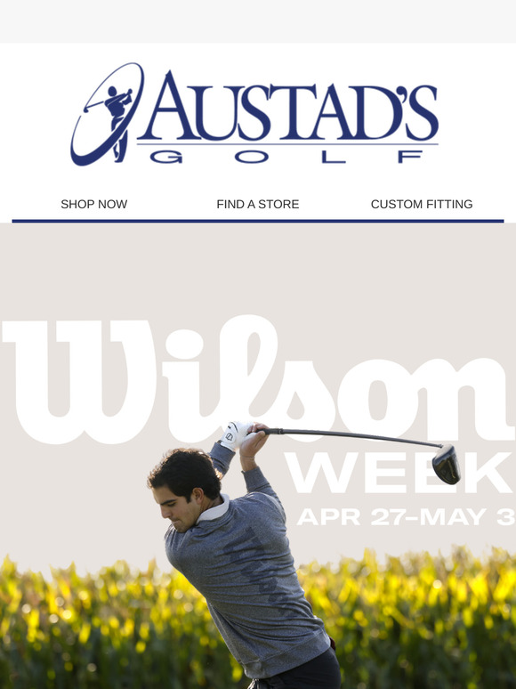🏌️‍♂️FREE Fittings & BIG Bonuses During Wilson Fitting Week!