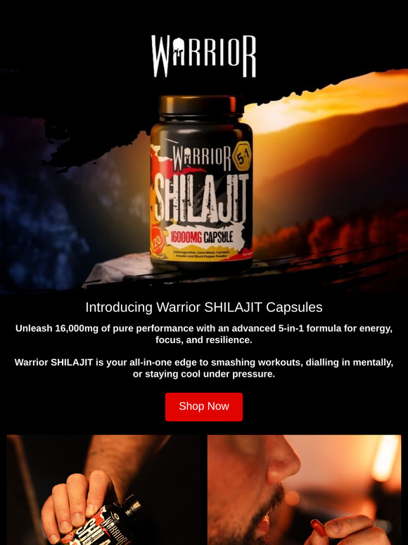 Unleash Natural Power – Warrior SHILAJIT Is Here!
