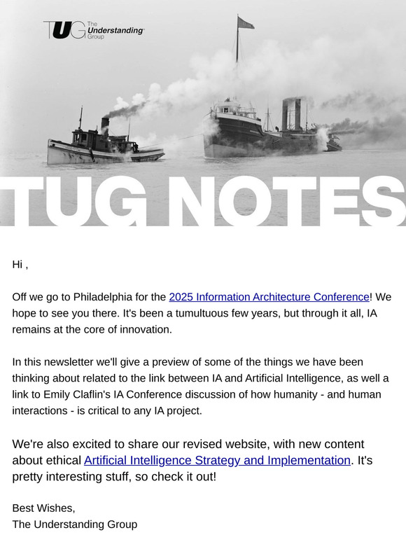 Here Comes the IA Conference!