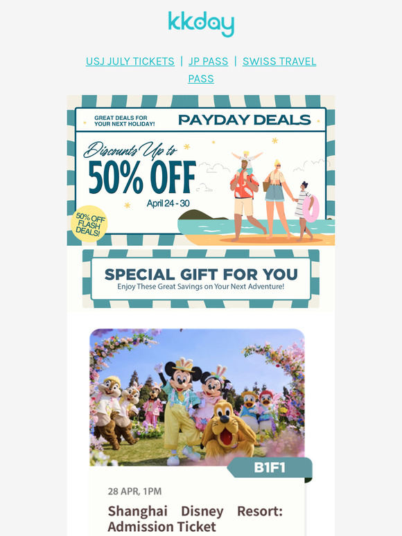 ✈️ Pack Your Bags – Payday Deals Are ON