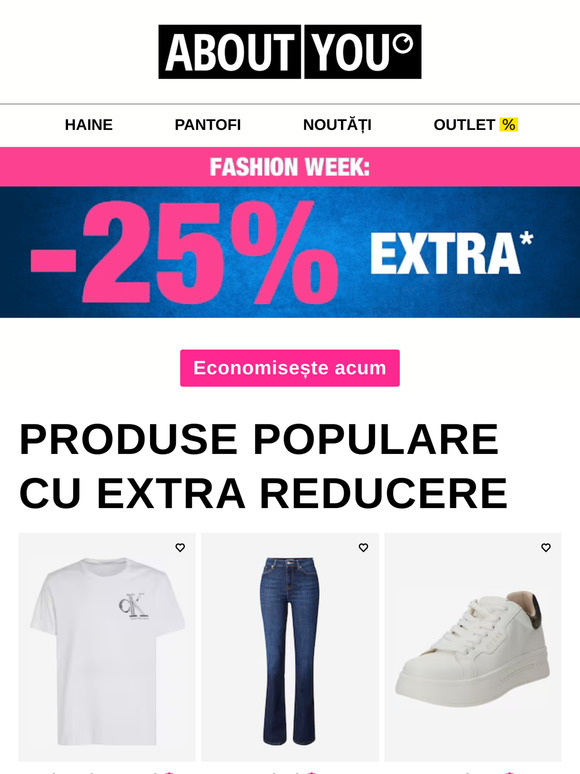 Fashion Week: -25% EXTRA