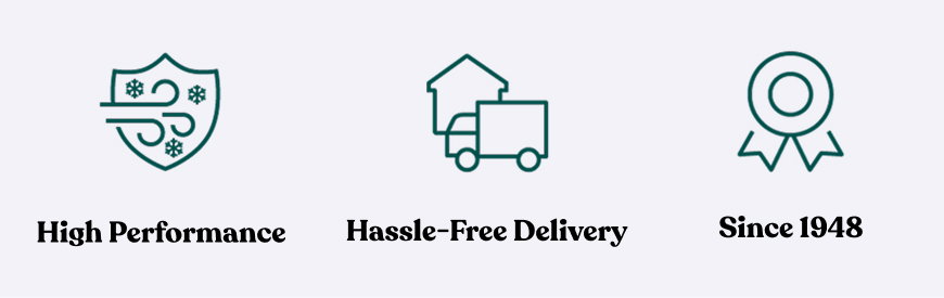High Performance, Hassle Free Delivery, Since 1948