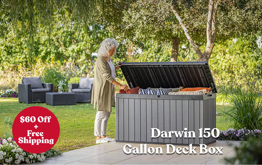 Darwin 150 Gallon Deck Box
