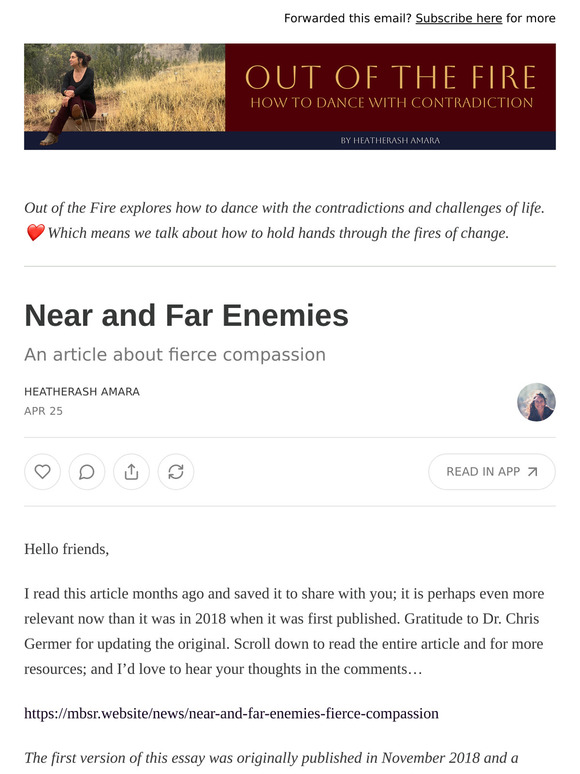 Near and Far Enemies