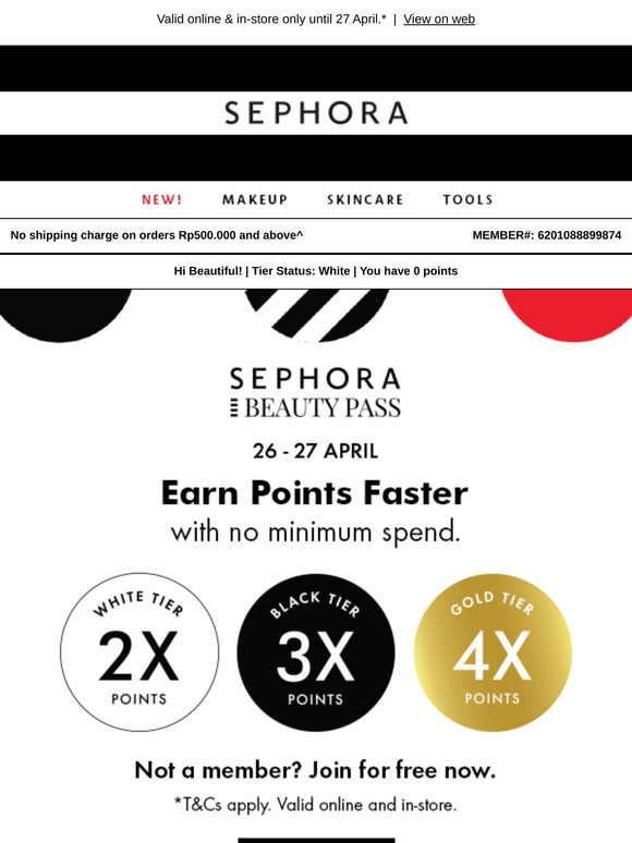 Up to 4X Points, Just for You! ✨