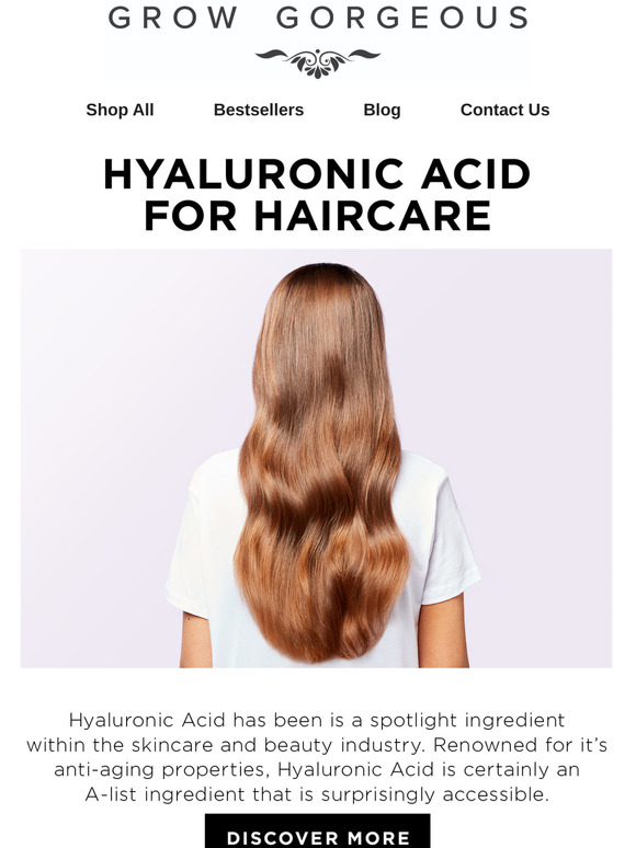 Is Hyaluronic Acid the Secret to Gorgeous Hair?💖