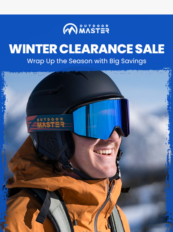 Clearance continues- Save on Select Snow Gear!