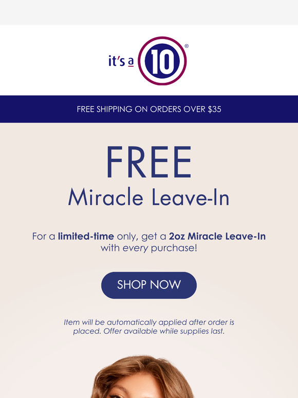 FREE Leave-In with purchase ✨
