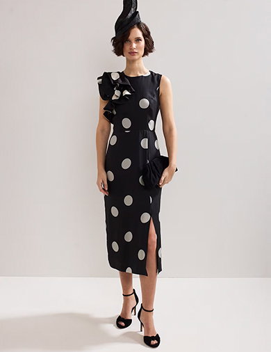 Joslyne Spot Dress