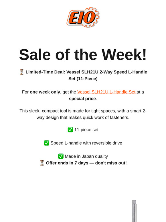 🔥 One Week Only – Save on Vessel! + New Klein Tools Just In 🛠️