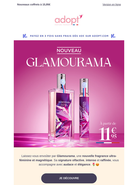 Nouveauté Glamourama : la gourmandise d'un sillage irrésistible 💐