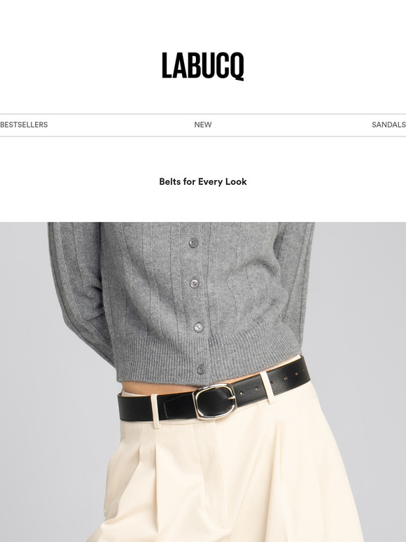 The Belt That Makes the Look