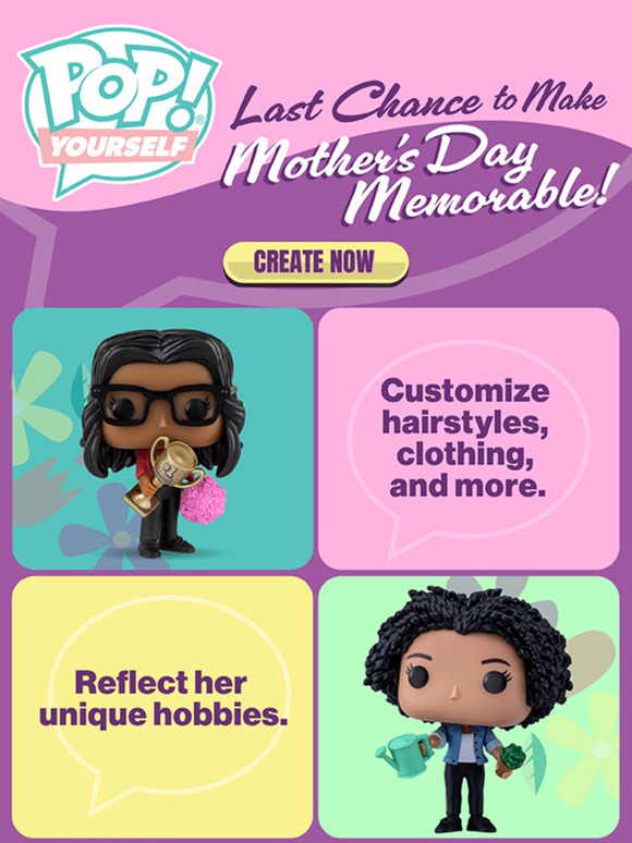 Last Chance to Surprise Mom with a Custom Pop!