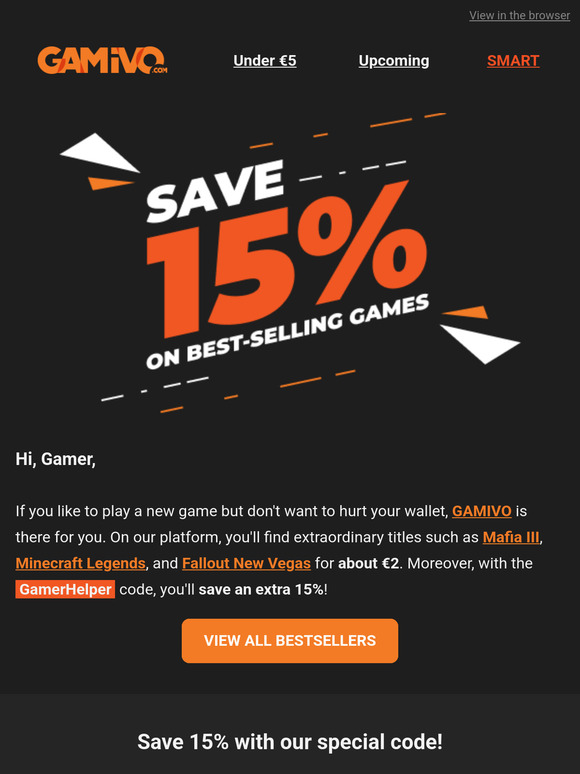 🪙 Get awesome games for only €2. Mafia III, Minecraft Legends, Fallout New Vegas, and more 🪙