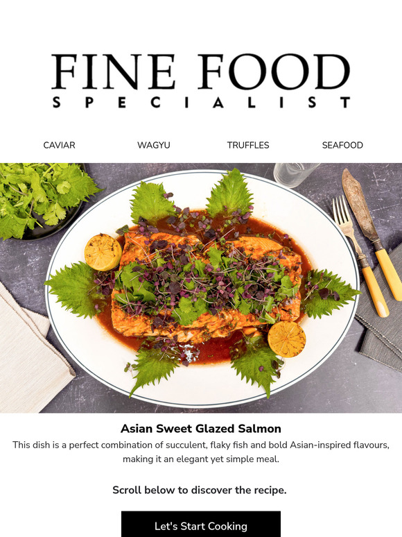 Asian Sweet Glazed Salmon