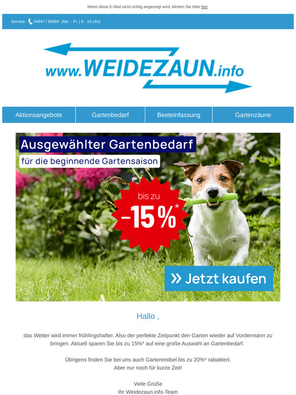 Die Gartensaison startet! 🌷