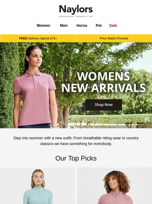 New Arrivals For Women