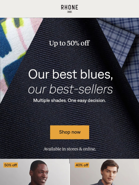 Spring Sale: Navy never misses