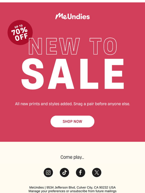 Up to 70% Off Clearance