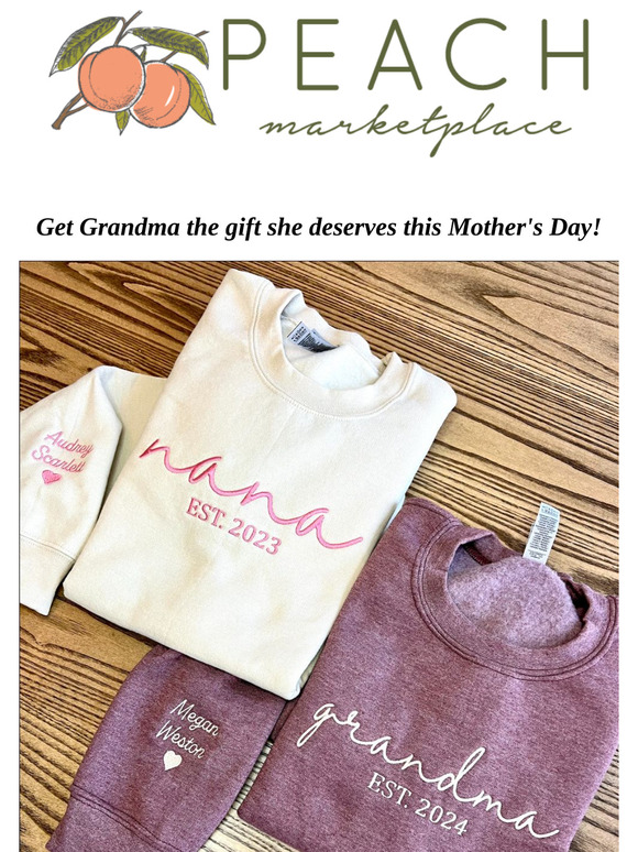 The Gift Grandma Deserves This Mother's Day! ❤️