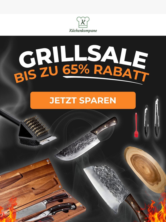 Bis zu 65% Rabatt auf Grillzubehör! 💥