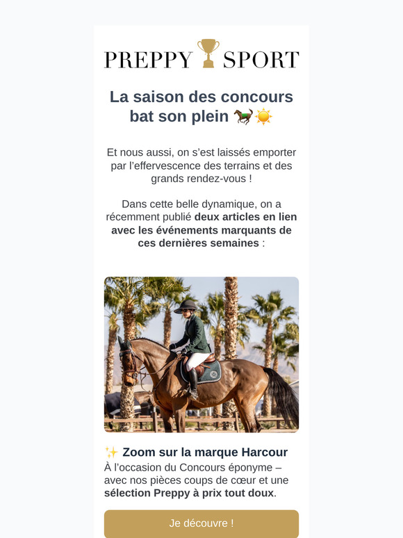 La saison des concours bat son plein 🐎☀️