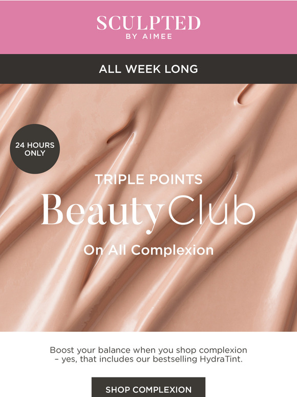 Triple points on complexion 24HRS ONLY⚡️