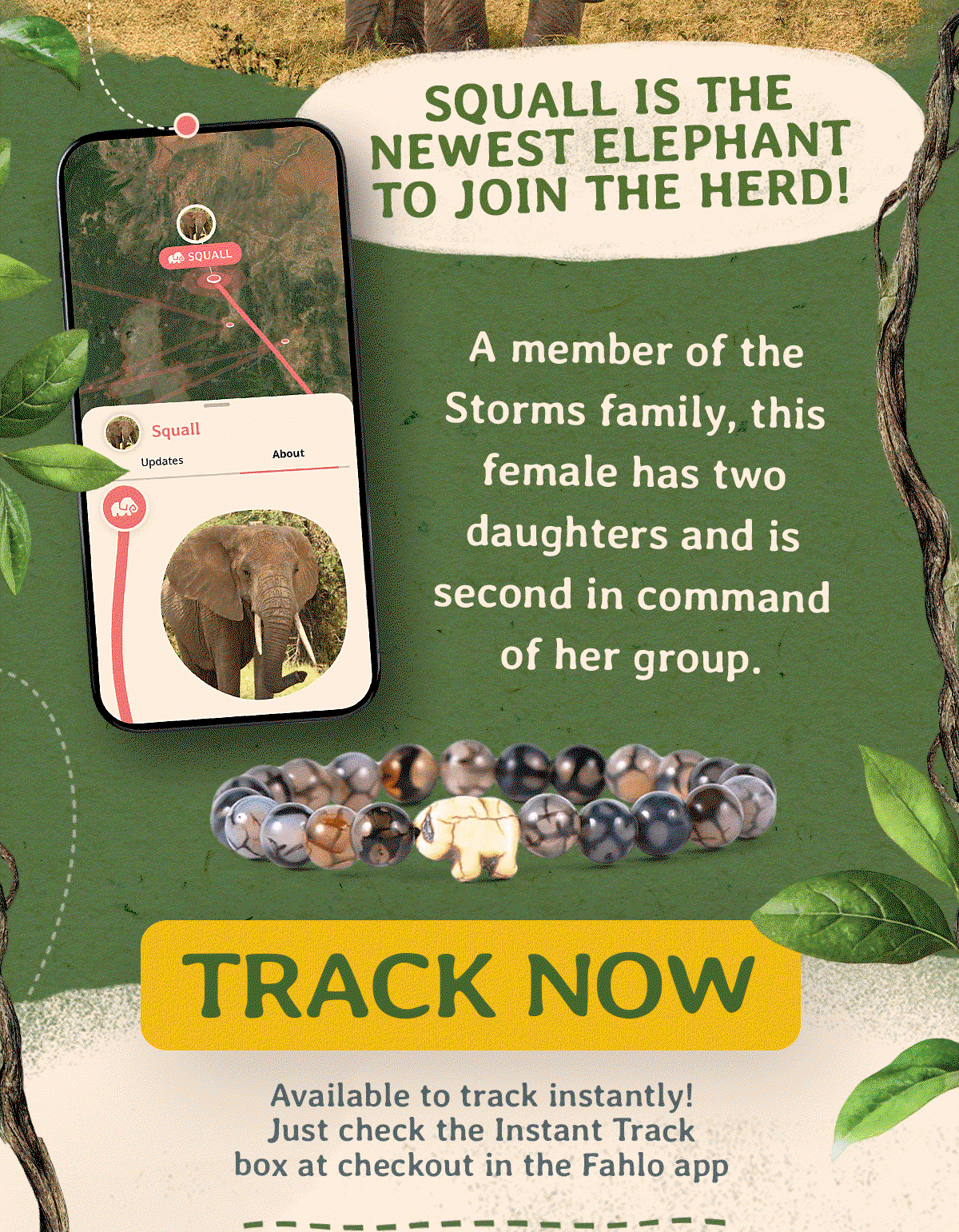 Track now and explore her story!
