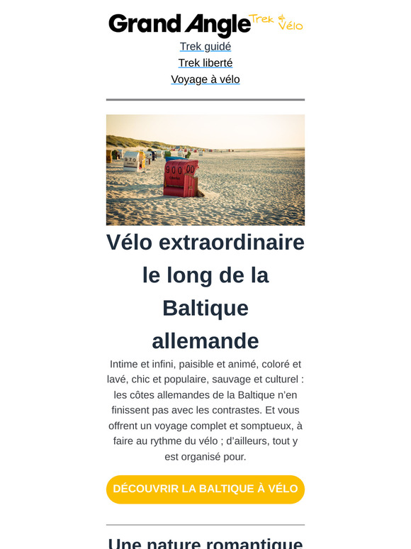 Vélo extraordinaire le long de la Baltique allemande