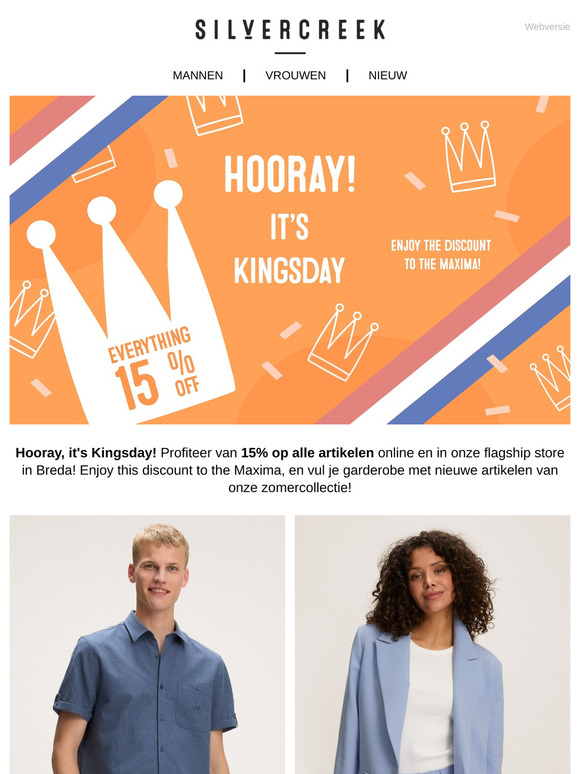Hooray, it's Kingsday! 🎉