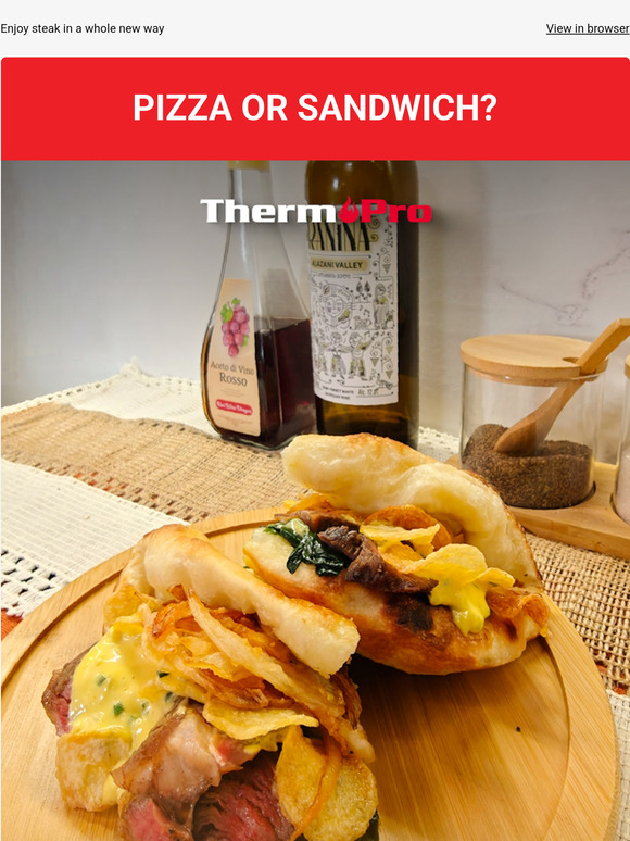 🍕Pizza or Sandwich?🥪 Potato Flatbread with Rib Eye Steak