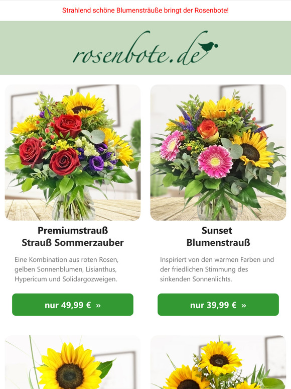 💐 Strahlend schöne Blumensträuße