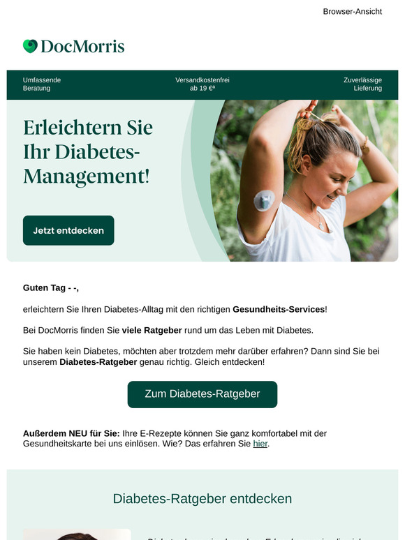 Leichter durch den Diabetes-Alltag!