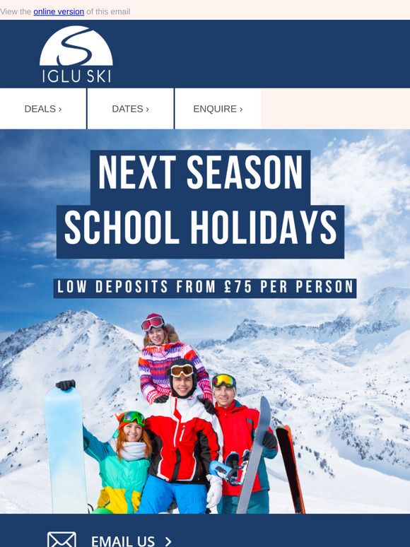 Peak-Season Ski Holidays Are Going Fast - Book Early & Pay Later ⛷️