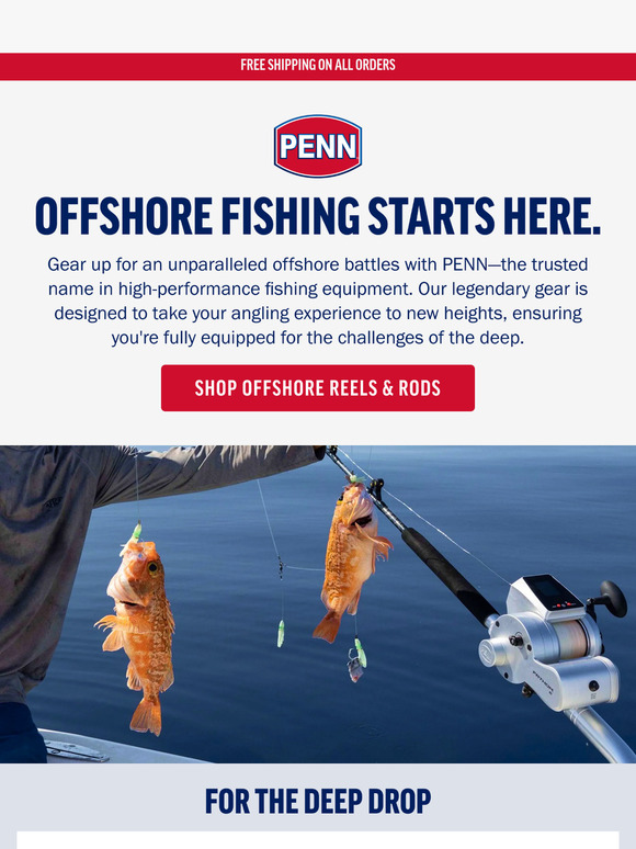Offshore Fishing Starts Here.  Find The Set Ups PENN Pros Trust Everyday.