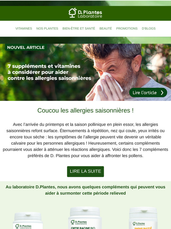 Team allergies saisonnières par ici 🤧