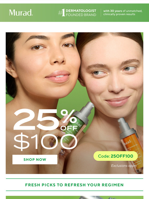 25% off 5 ⭐-skincare