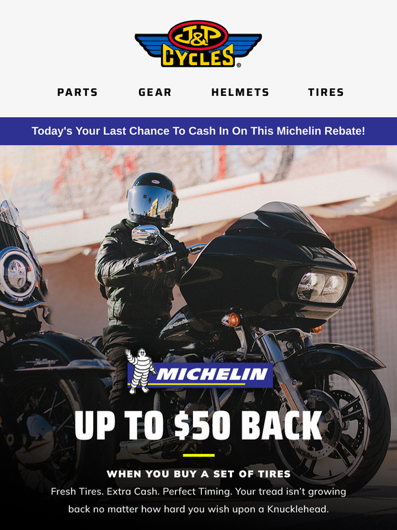 Last Chance To Get Up To $50 Back On A Set Of Michelin Tires