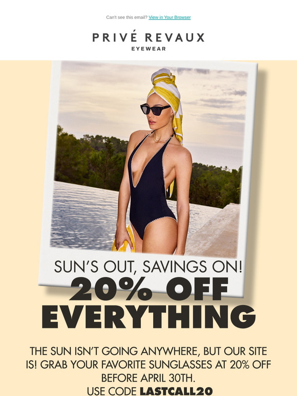 ☀️ Summer’s Coming—Get 20% Off Before We Close!
