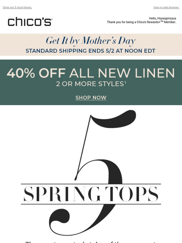 The Spring Tops You’ve Been Waiting For!