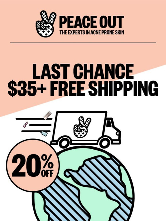 🚚 Last Chance: Free Shipping at $35 + 20% OFF!