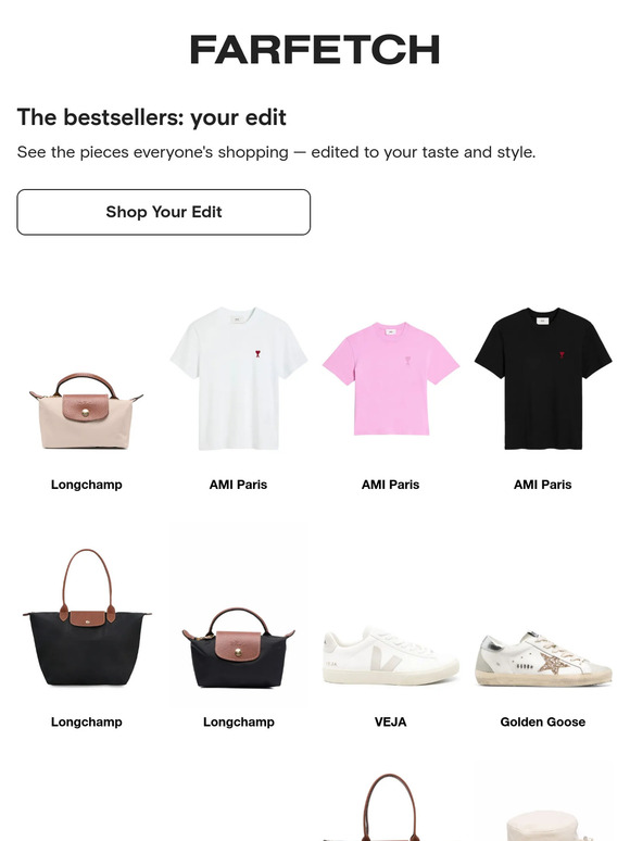 Presenting the bestsellers