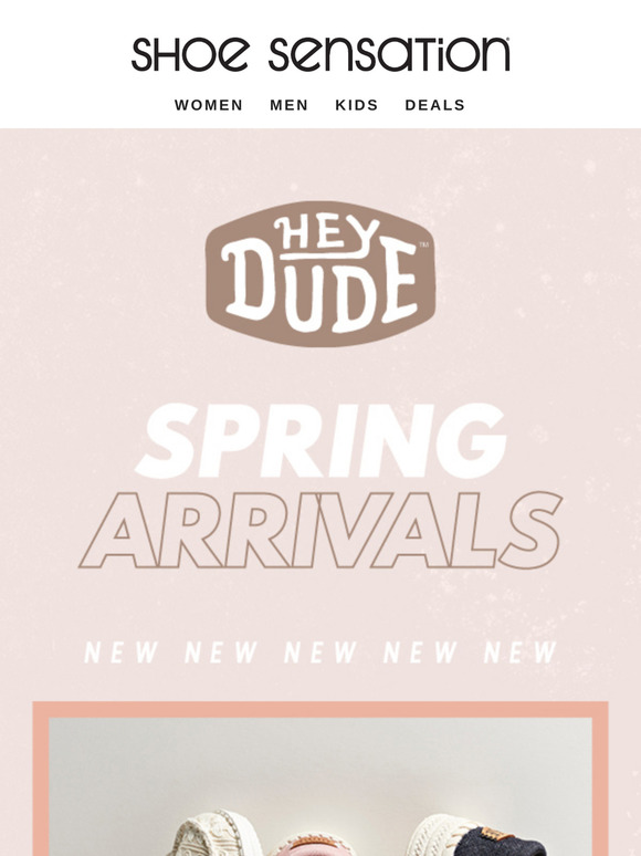🌼 Fresh Looks Are Blooming—Step Into Spring with HEYDUDE!
