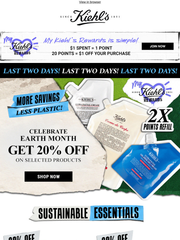 48 hours left! 20% off Earth Month deals ⏳