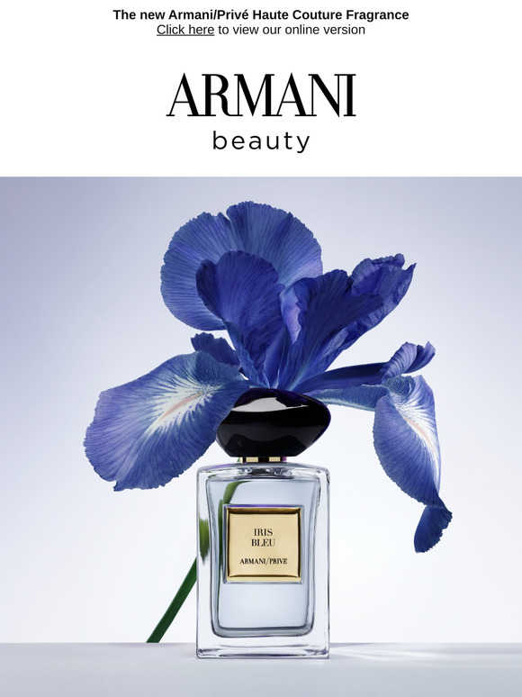 Giorgio Armani Beauty: Discover ARMANI/PRIVÉ Iris Bleu | Milled