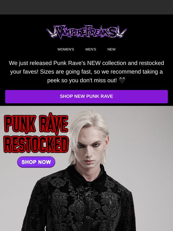 New Punk Rave Additions Released & Restocked! 🦇