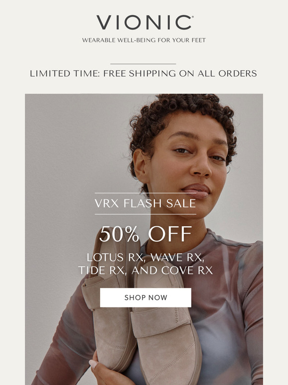 Final Hours for 50% OFF On Our VRX Collection