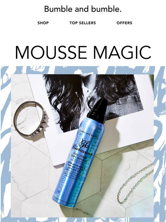 Mousse is having its moment.